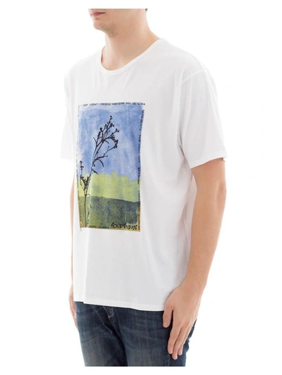 Shop Acne Studios White Cotton T-shirt