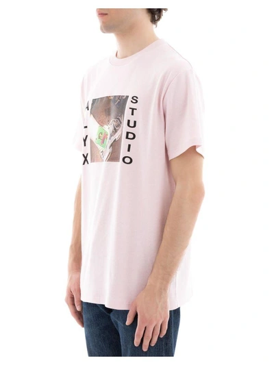 Shop Alyx Pink Cotton T-shirt