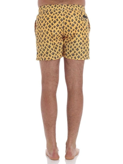 Shop Rrd - Roberto Ricci Design Boxer Sea In Yellow