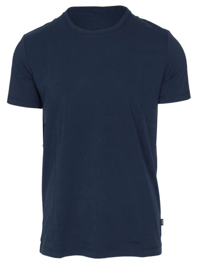Hugo Boss Tiburt 55 T-shirt In Navy | ModeSens