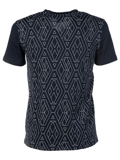 Shop Armani Collezioni Pocket T-shirt In 0570bsnavywgec