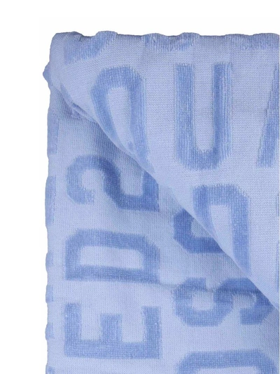 Shop Dsquared2 Swim Towel In Azzurro