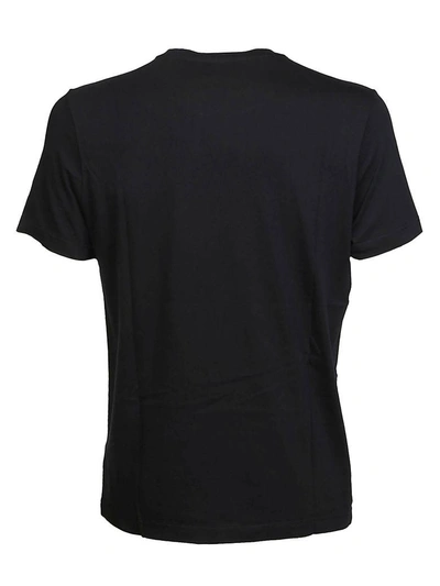 Shop Dondup Logo Print T-shirt In Black