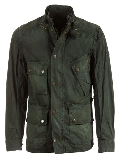 Shop Barbour Buttoned Jacket In Green