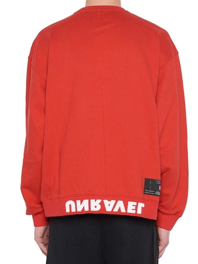 Shop Ben Taverniti Unravel Project Sweatshirt In Red