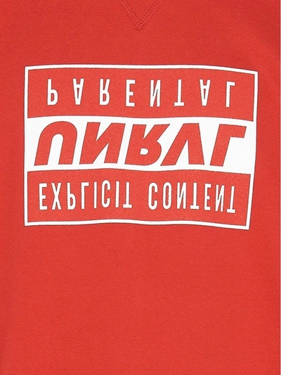 Shop Ben Taverniti Unravel Project Sweatshirt In Red