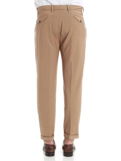 Shop Myths Classic Pants In Beige