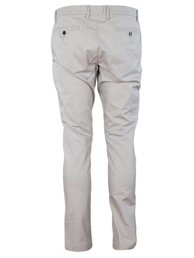 Shop Michael Kors Slim Fit Trousers In Grey
