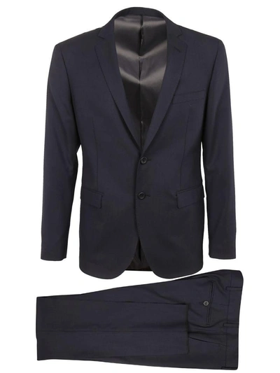 Shop Tonello Classic Formal Suit In Blu