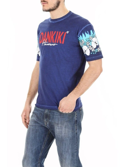 Shop Dsquared2 Dankiki T-shirt In Blublu