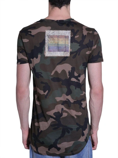 Shop Valentino Cotton Jersey T-shirt In Multicolor