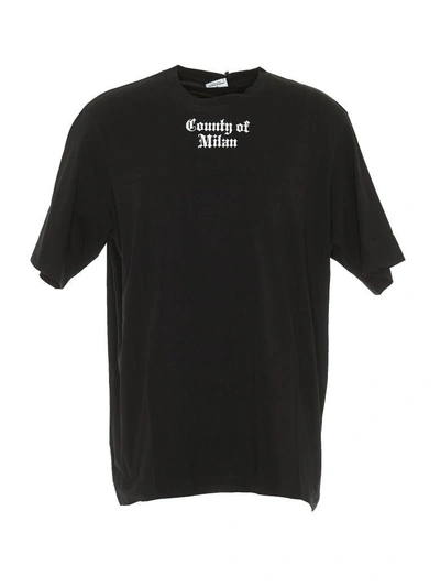 Shop Marcelo Burlon County Of Milan Nine Flags T-shirt In Black Multi