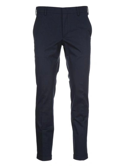 Shop Prada Classic Trousers In F0008