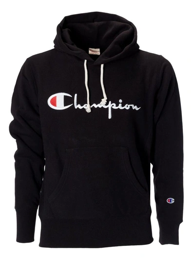 Shop Champion Embroidered Logo Hoodie