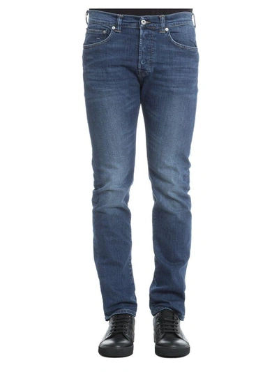 Shop Edwin Blue Cotton Jeans