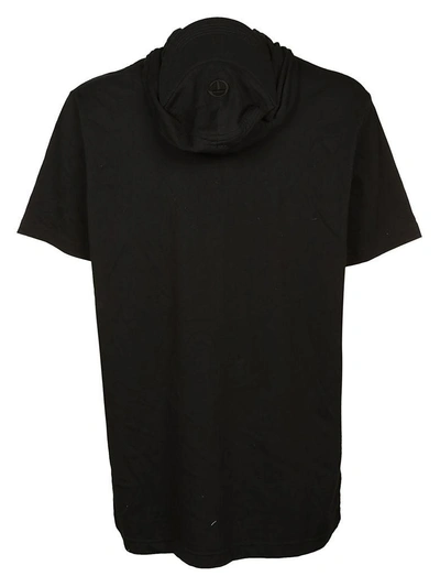 Shop Telfar Cap Hooded T-shirt In Black