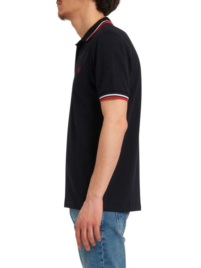 Shop Fred Perry Polo In Black