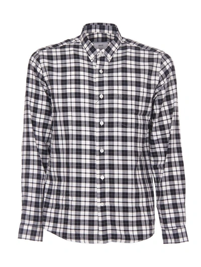 Shop Ami Alexandre Mattiussi Button-down Shirt In Multicolor