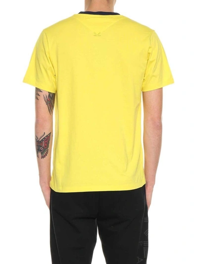 Shop Kenzo Printed Short Sleeves T-shirt In Giallo