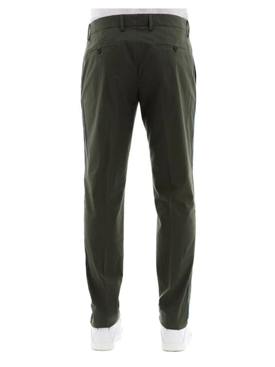 Shop Lanvin Green Cotton Pants