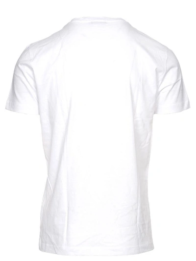 Shop Calvin Klein Jeans Est.1978 T-shirt With Logo In Bianco
