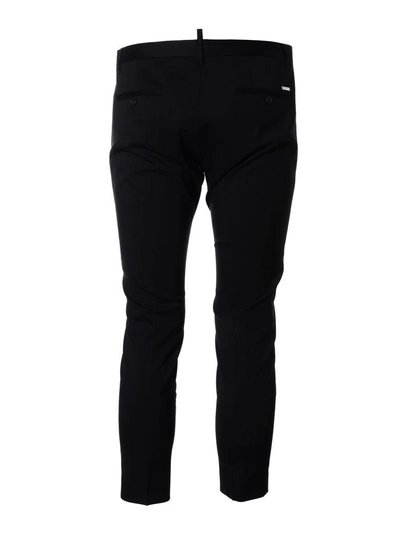 Shop Dsquared2 Slim Tailored Trousers In 900c