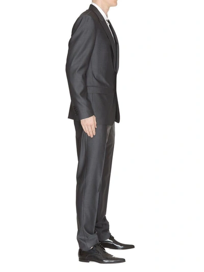 Shop Dolce & Gabbana Formal Suit In Melange Grey