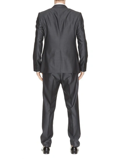 Shop Dolce & Gabbana Formal Suit In Melange Grey