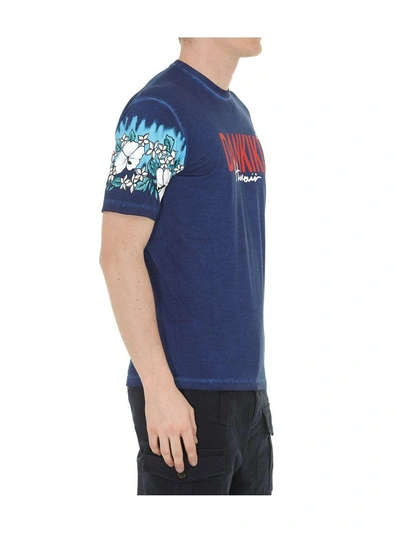 Shop Dsquared2 T-shirt In Blue