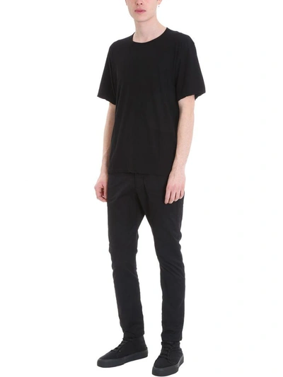 Shop Attachment Viscose Black T-shirt