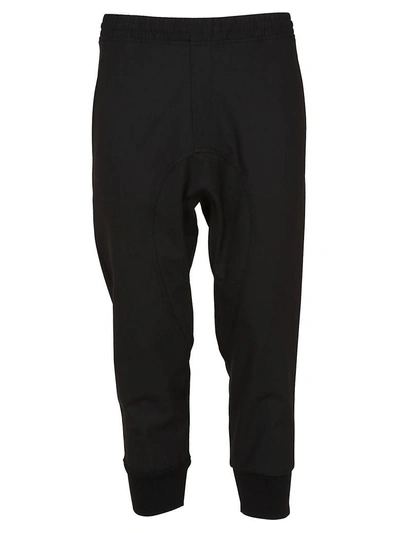 Shop Neil Barrett Drop Crotch Trousers In Black
