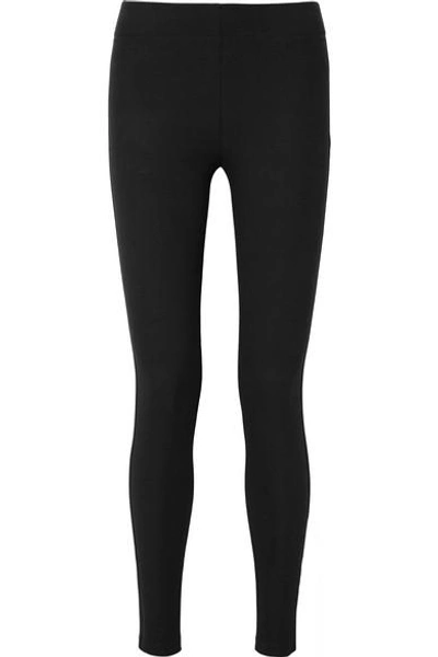 Shop Joseph Stretch-gabardine Leggings In Black