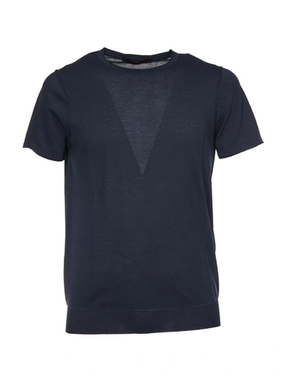 Shop Jeordies Classic T-shirt In Blu