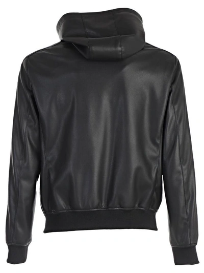 Shop Emporio Armani Jacket In Black