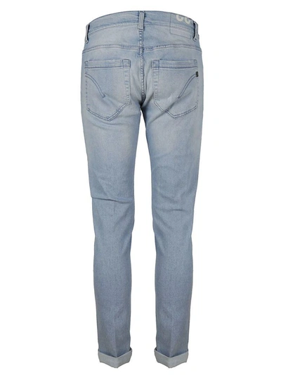 Shop Dondup Distressed Skinny Jeans In Blue