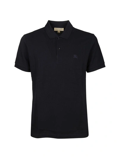 Shop Burberry Classic Polo Shirt In Blue