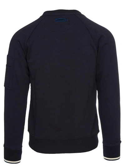 Shop Blauer Logo Sweatshirt In Blu