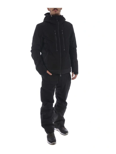 Shop Moncler Sky Trousers In Nero