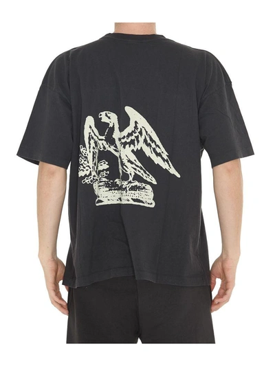 Shop Yeezy Calabasas Tshirt In Dark Grey