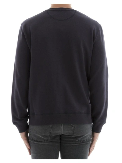 Shop Valentino Blue Cotton Sweater