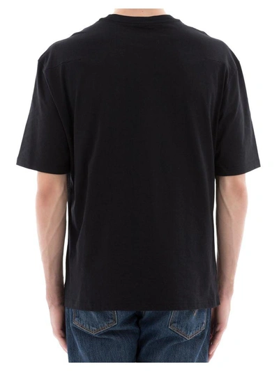 Shop Dior Black Cotton T-shirt