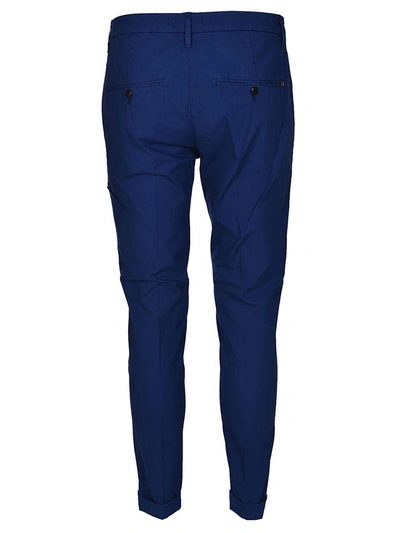 Shop Dondup Gaubert Chinos Trousers In Bluette