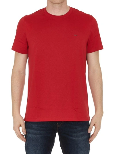 Shop Michael Kors T-shirt In Crimson