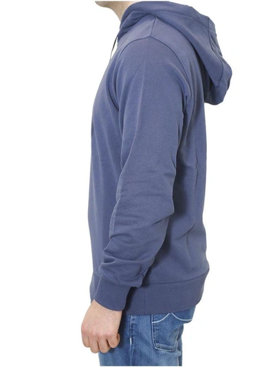 Shop Colmar Originals - Mens Cotton Hoody In Blue