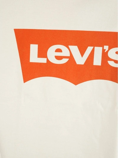 Shop Junya Watanabe Tshirt Levis In Offwhite + Orange