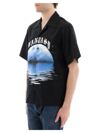 Shop Misbhv Black Cotton Fantasy Shirt