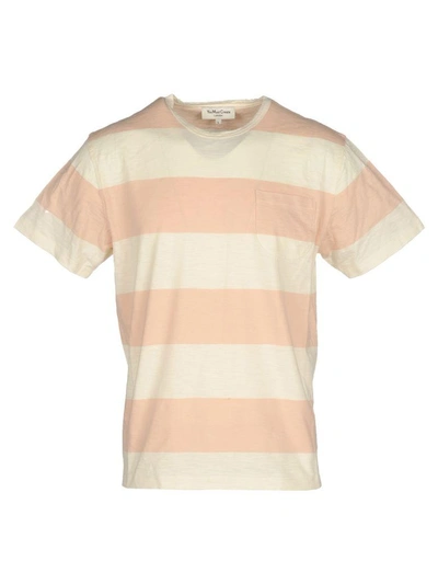 Shop Ymc You Must Create Ymc Tshirt Sripes In Pink Stripes