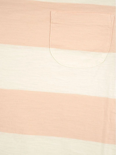 Shop Ymc You Must Create Ymc Tshirt Sripes In Pink Stripes