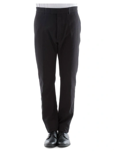 Shop Balmain Black Cotton Pants