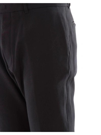 Shop Balmain Black Cotton Pants